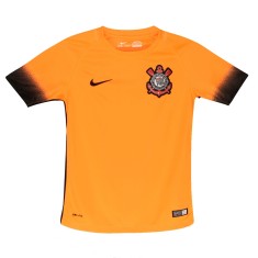 Camisa Torcedor Corinthians III 2015/16 Infantil sem Número Nike