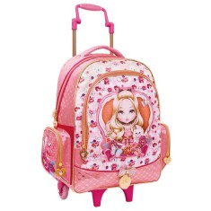 Mochila com Rodinhas Escolar Tilibra Jolie Loira Top M