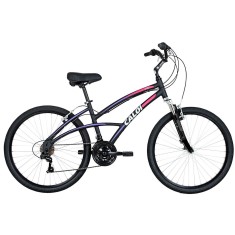 Bicicleta Caloi 21 Marchas Aro 26 Suspensão Dianteira Freio V-Brake 500 Feminina