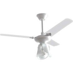 Ventilador de Teto Tron Pá transparente Lestia 97 cm 3 Pás 3 Velocidades