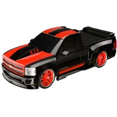 Carrinho de Controle Remoto Multikids Chevy Silverado 1:18