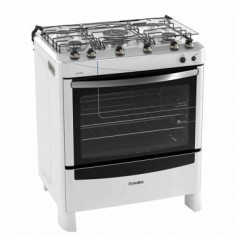 Fogão de Piso Esmaltec 5 Bocas Acendimento Automático Safira