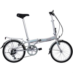 Bicicleta Biceco Dobrável 6 Marchas Aro 20 Freio V-Brake KAT060
