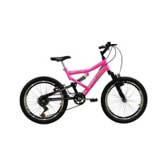 Bicicleta Mormaii 6 Marchas Aro 20 Suspensão Full Suspension FA240