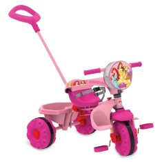 Triciclo com Pedal Bandeirante Smart 2193 Princesas Disney
