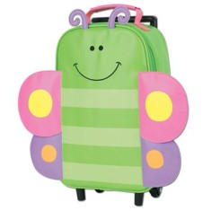 Mochila com Rodinhas Escolar Stephen Joseph Borboleta