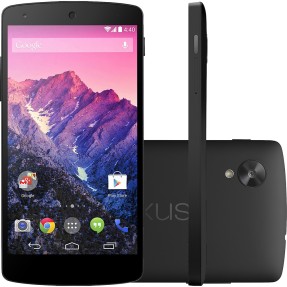 Smartphone LG Google Nexus 5 D821 16GB 8,0 MP Android 4.4 (Kit Kat) Wi-Fi 4G 3G