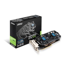 Placa de Video NVIDIA GeForce GTX 970 4 GB GDDR5 256 Bits MSI GTX 970 4GD5T OC