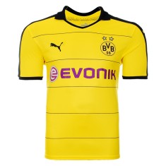 Camisa Torcedor infantil Borussia Dortmund I 2015/16 com Número Puma