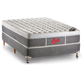 Colchão Casal Molas Ensacadas/Pocket Castor D45 Light Stress New Plush One Face 138 x 32 x 188 cm