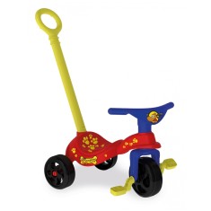 Triciclo com Pedal Xalingo Cachorrinho com Empurrador