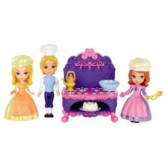 Boneca Princesas Disney Sofia Festa na Cozinha Mattel