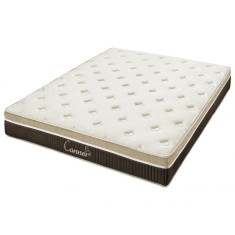 Colchão King Size Molas LFK Espuma Minaspuma Cannes 193 x 28 x 203 cm