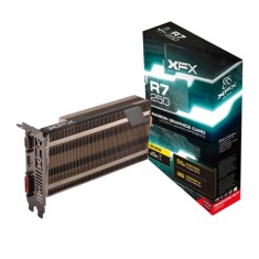Placa de Video ATI Radeon R7 250 1 GB GDDR5 128 Bits XFX R7-250A-Zlh4