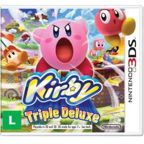 Jogo Kirby Triple Deluxe Nintendo 3DS