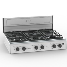 Fogão de Mesa Venax 6 Bocas Acendimento Automático Grand Petit Vetrô