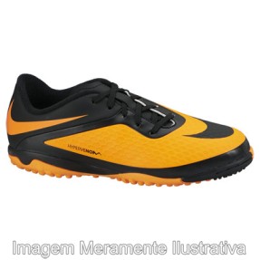 Chuteira Society Nike Hypervenom Phelon TF Infantil
