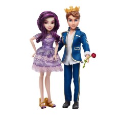 Boneca Descendentes Casal Mal e Bem Hasbro