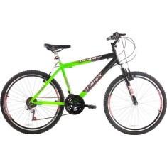 Bicicleta Mountain Bike Track & Bikes 21 Marchas Aro 26 Suspensão Dianteira Freio V-Brake TK 600