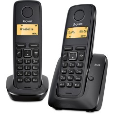 Telefone sem Fio Gigaset com 1 Ramal A120 Duo