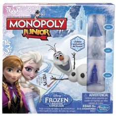 Jogo Monopoly Junior Frozen Hasbro