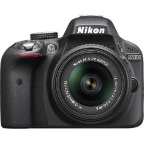 Câmera Digital DSLR(Profissional) Nikon 24,2 MP Full HD D3300