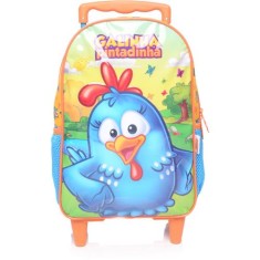 Mochila com Rodinhas Escolar Xeryus Galinha Pintadinha Pic Nic 16 5820