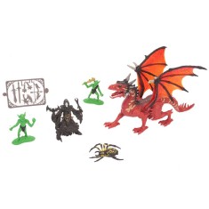 Boneco Legend of Dragon Mestre dos Dragões - New Toys