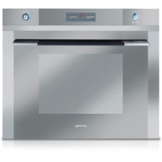 Forno de Embutir Elétrico Smeg 68 Litros Inox SCP112-8