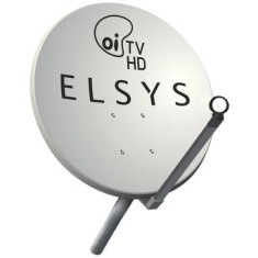 Antena de TV Parabólica Elsys Oi Tv 60cm