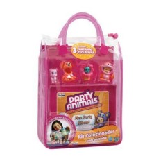 Boneca Party Animals Party Animals Kit Colecionador Long Jump
