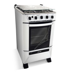 Fogão de Piso Newmaq 4 Bocas Acendimento Automático Fire Plus