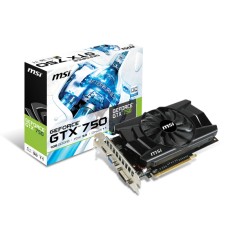 Placa de Video NVIDIA GeForce GTX 750 1 GB GDDR5 128 Bits MSI N750-1GD5/OC
