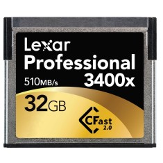 Cartão de Memória Compact Flash Lexar Professional 32 GB LC32GCRBNA3400
