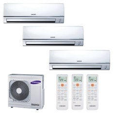 Ar Condicionado Multi Split Samsung 27000 BTUs Inverter Controle Remoto Quente/Frio MH035FNBA / MH052FNBA / RJ080F4HXBA