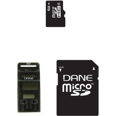 Cartão de Memória Micro SDHC com Adaptador Dane-Elec 4 GB DA-3IN1-04G-R