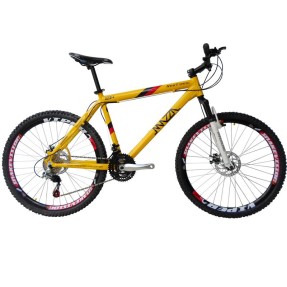 Bicicleta Mountain Bike Mazza Bikes 30 Marchas Aro 26 Suspensão Dianteira Freio a Disco New Times