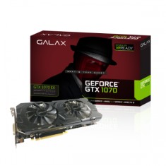 Placa de Video NVIDIA GeForce GTX 1070 8 GB GDDR5 256 Bits Galax 70NSH6DHL4XE
