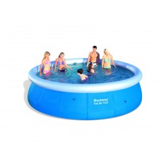 Piscina Inflável 12.362 l Redonda Bestway Fast Set 57023