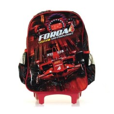 Mochila com Rodinhas Escolar Luxcel Força 4 IC31072FA