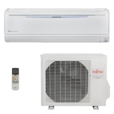 Ar Condicionado Split Hi Wall Fujitsu 24000 BTUs Inverter Controle Remoto Quente/Frio ASBA24LFC / AOBR24LFL