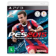 Jogo Pro Evolution Soccer 2015 PlayStation 3 Konami