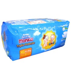 Fralda Huggies Turma da Mônica Tripla Proteção Tamanho XG 8 Unidades Peso Indicado 12 - 15kg