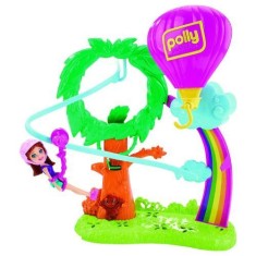 Boneca Polly Surpresa Safári Balão de Ar Mattel