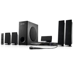 Home Theater Mondial com DVD 360 W 5.1 Canais Karaokê 1 HDMI HT-04
