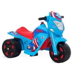 Mini Moto Elétrica Capitão América 2246 - Bandeirante