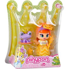 Boneca Pinypon Princesa Amarela Multikids