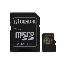 Cartão de Memória Micro SDHC-I com Adaptador Kingston 16 GB SDCA10/16GB