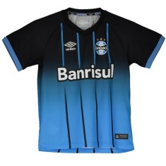 Camisa Torcedor infantil Grêmio III 2016 com Número Umbro