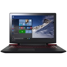 Notebook Lenovo IdeaPad Intel Core i7 6700HQ 6ª Geração 16GB de RAM SSD 512 GB 15,6" GeForce GTX 960M Windows 10 Home Y700